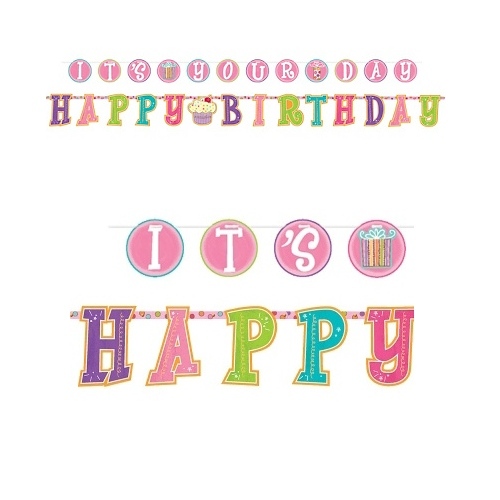 Sweet Stuff Jumbo Letter Banner Kit