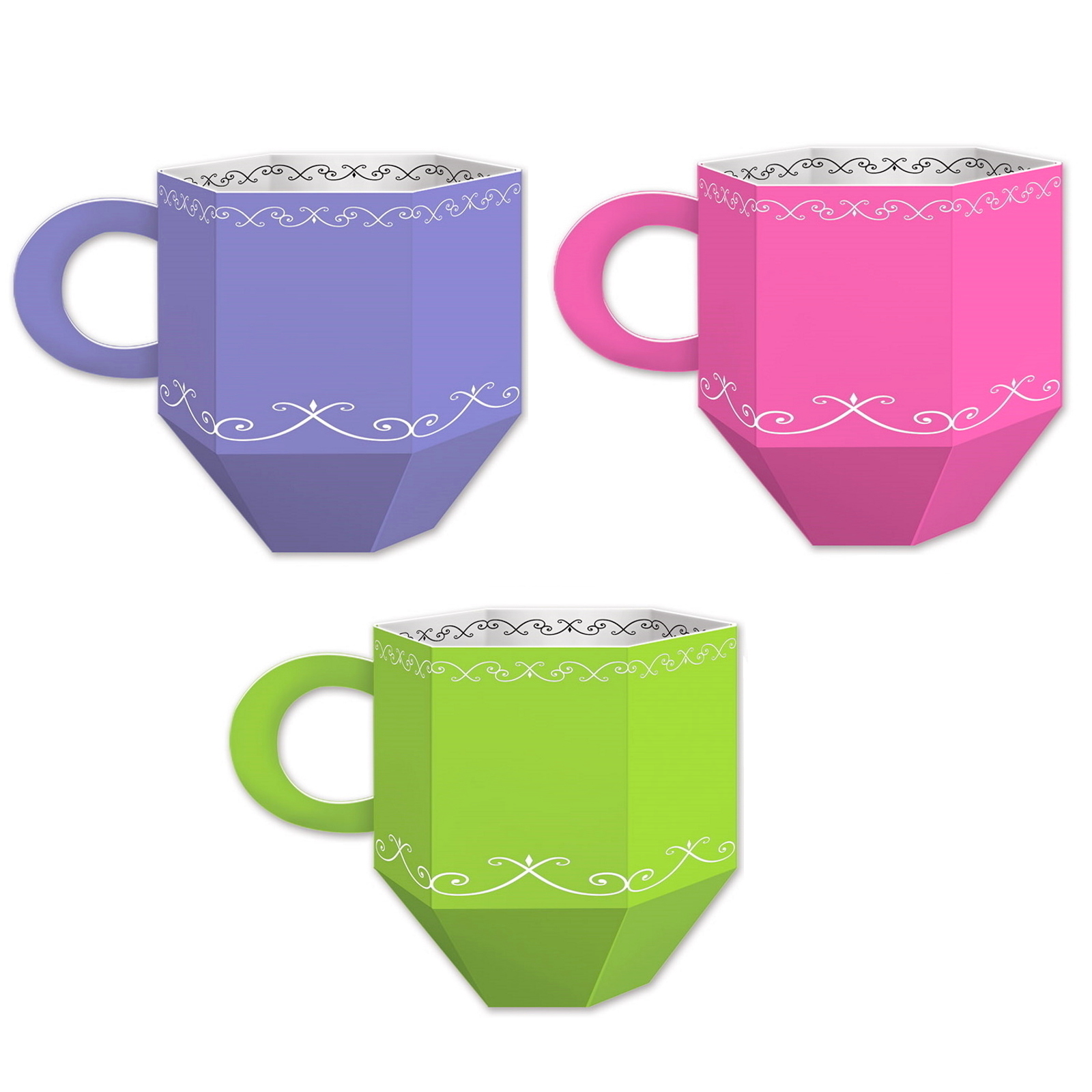 Teacup Favour Boxes (Pack of 3)