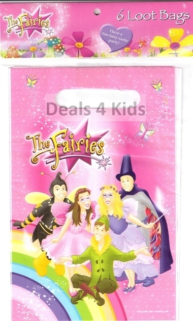 The Fairies Lolly/Treat Bags (Pack of 6)