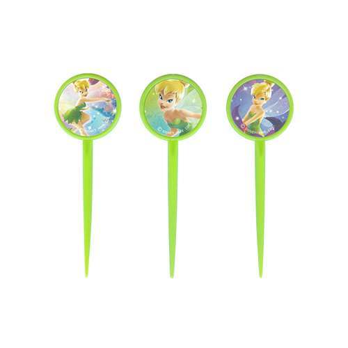 Tinkerbell Cupcake Picks (Pack of 12)