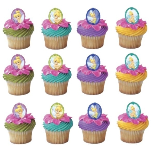 Tinkerbell Cupcake Rings (Pack of 12)