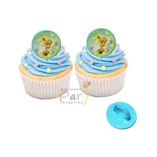 Tinkerbell Cupcake Rings (Pack of 10)