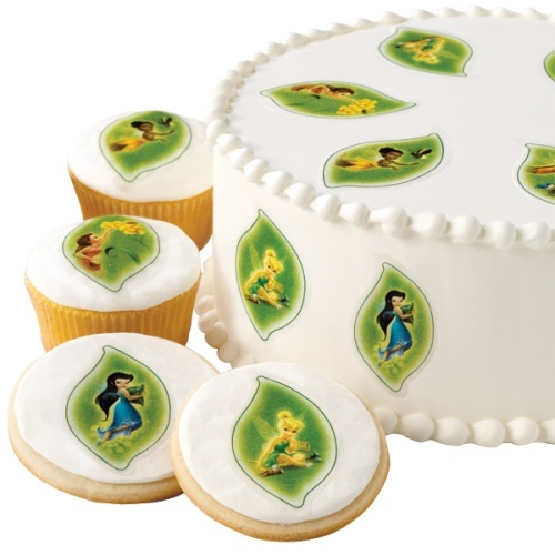 Tinkerbell Fairies Edible Cupcake Decorations (Pack of 12)