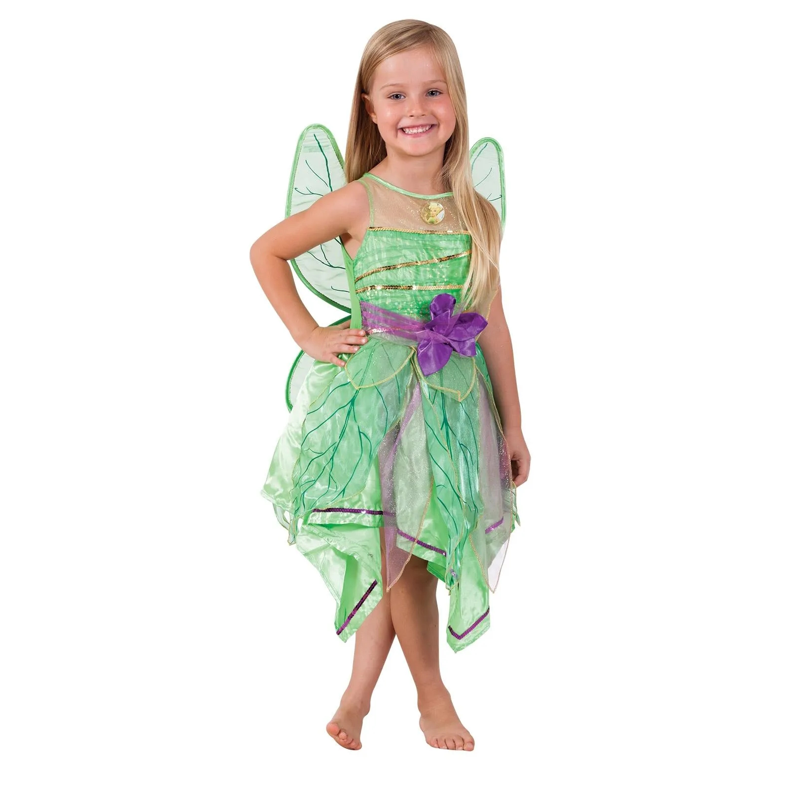 Disney Fairies Tinker Bell Crystal Child Costume 4-6 Years