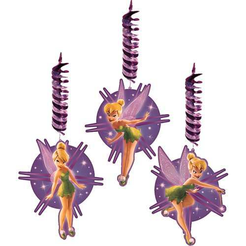 Tinkerbell Dangling Decorations (Pack of 3)