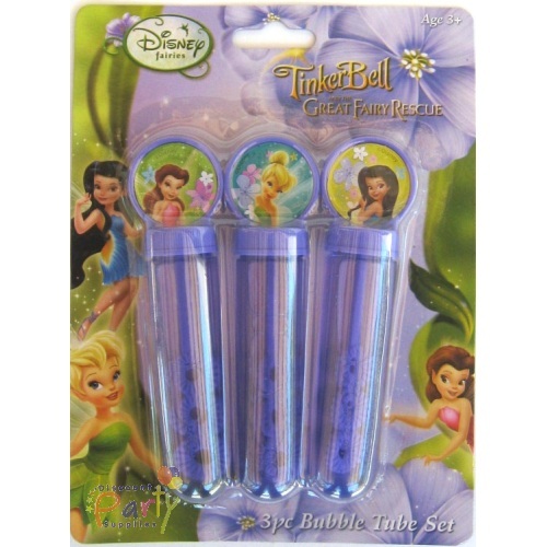 Tinkerbell Bubble Tube Set (Pack of 3)
