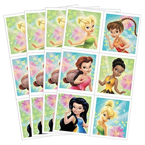Tinkerbell Fairies Stickers (Pack of 24)