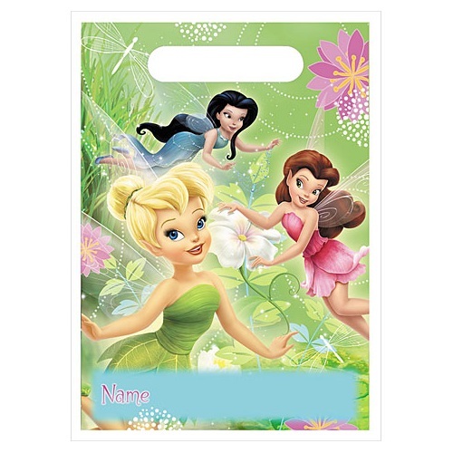 Tinkerbell Fairies Lolly/Treat Bags (Pack of 8)
