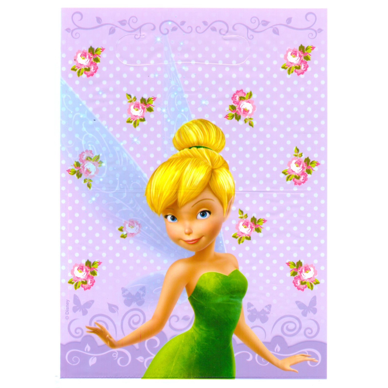 Disney Fairies Tinkerbell Lolly/Treat Bags (Pack of 8)