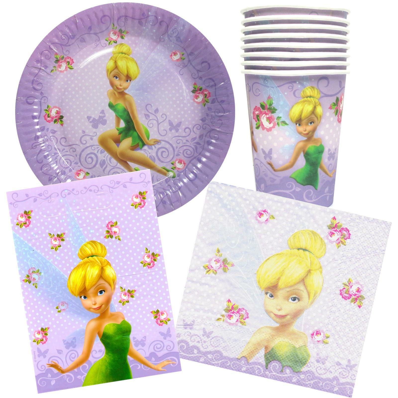 Disney Fairies Tinkerbell Party Pack (For 8 Guests)