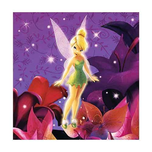 Tinkerbell Large Napkins / Serviettes (Pack of 16)