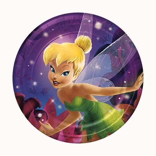 Tinkerbell Large Paper Plates (Pack of 8)