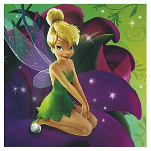 Tinkerbell Small Napkins / Serviettes (Pack of 16)