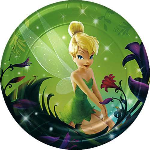 Tinkerbell Small Paper Plates (Pack of 8)