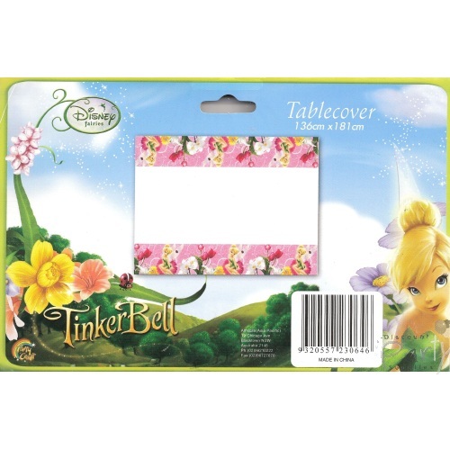 Tinkerbell Plastic Tablecloth