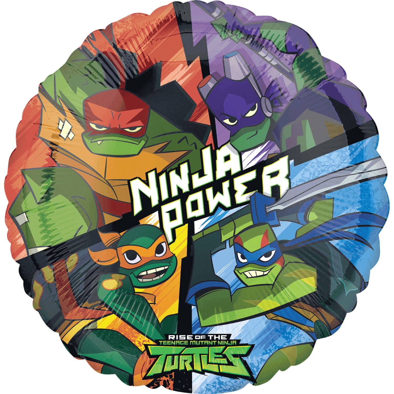 Rise of the Teenage Mutant Ninja Turtles Foil Balloon