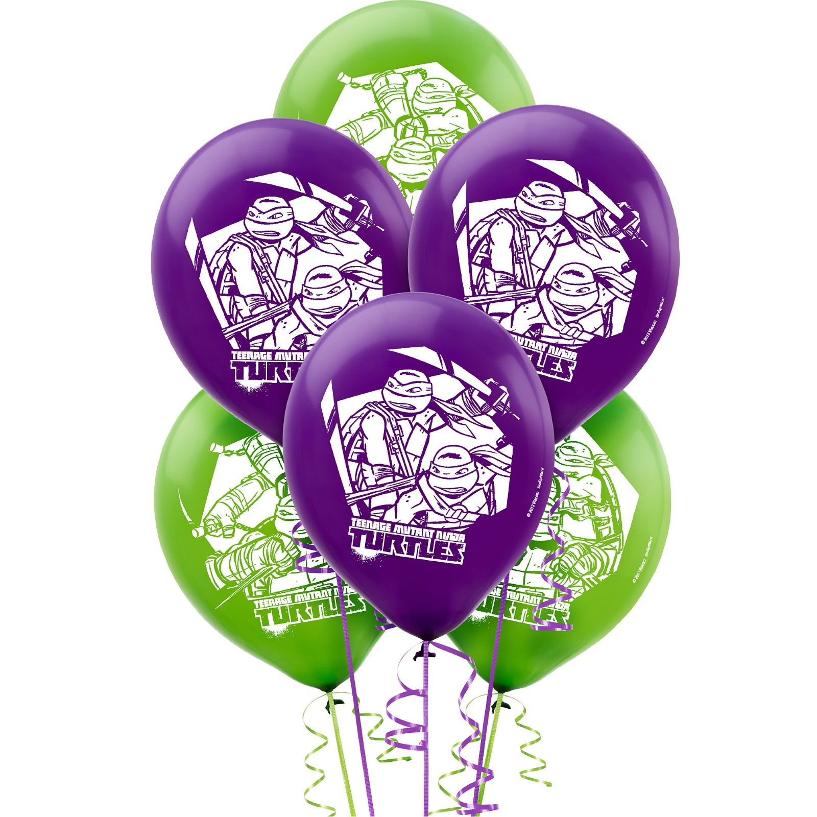 Teenage Mutant Ninja Turtles Balloons (Pack of 6)