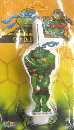 Teenage Mutant Ninja Turtle Leonardo Candle