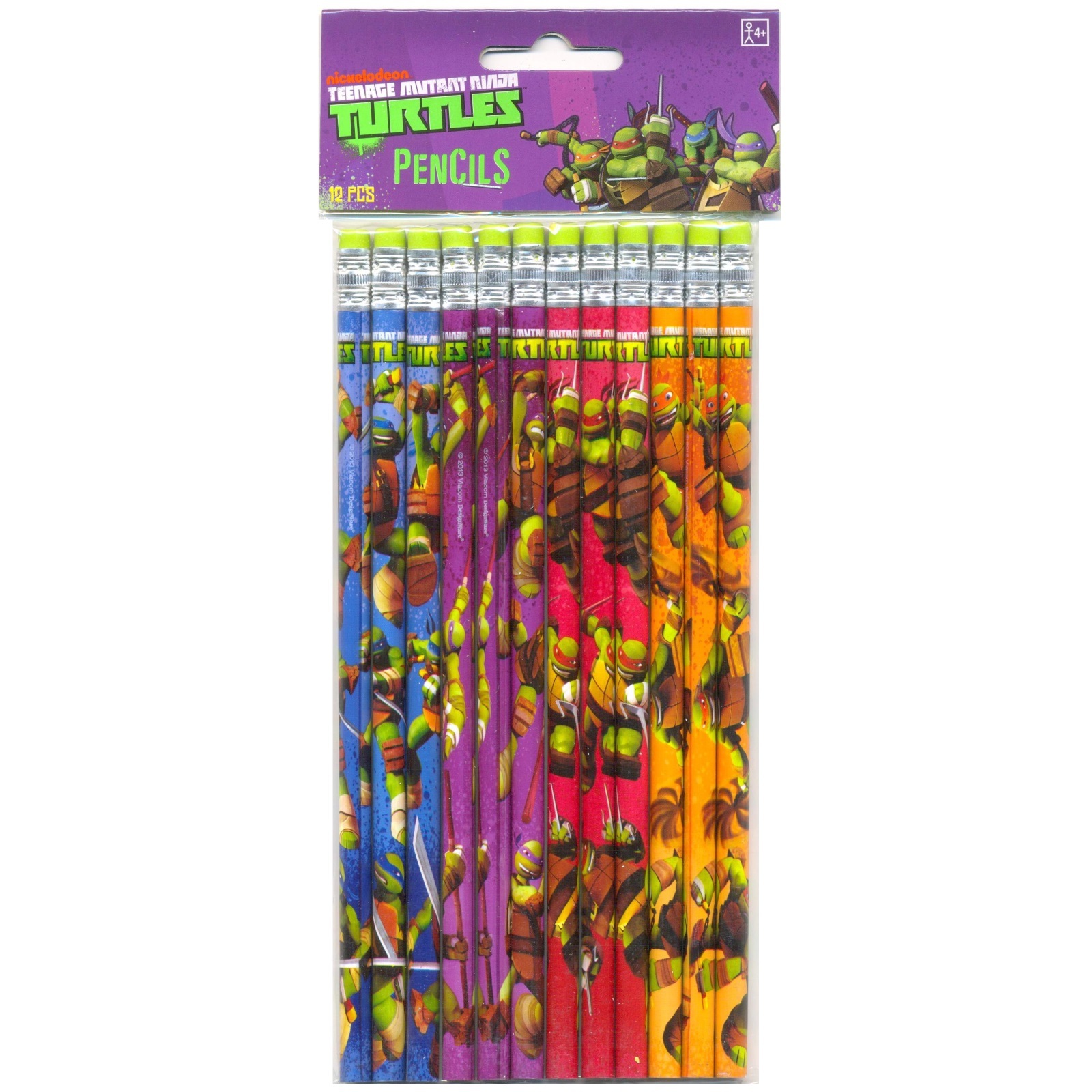 Teenage Mutant Ninja Turtles Pencils (Pack of 12)