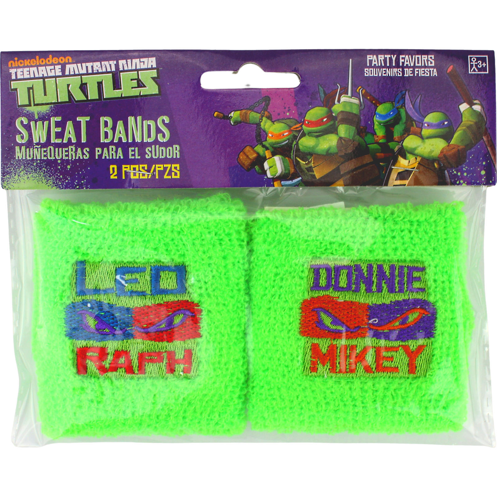 Teenage Mutant Ninja Turtles Sweat Bands (Pack of 2)