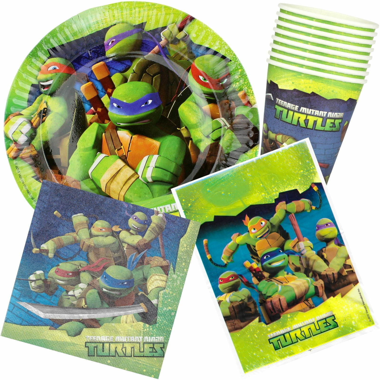 Teenage Mutant Ninja Turtles Party Pack (For 8 Guests)