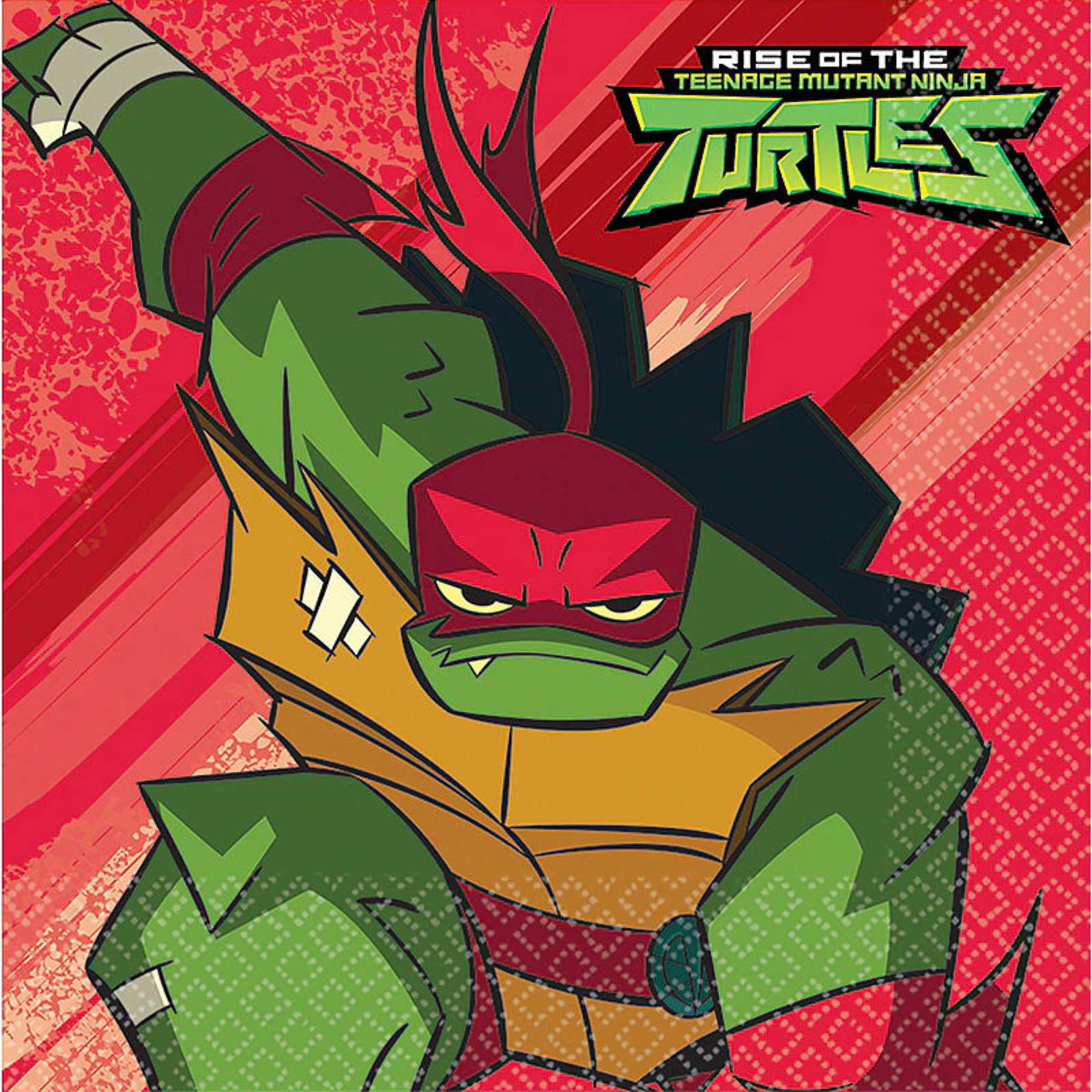 Rise of the Teenage Mutant Ninja Turtles Large Napkins / Serviettes (Pack of 16)