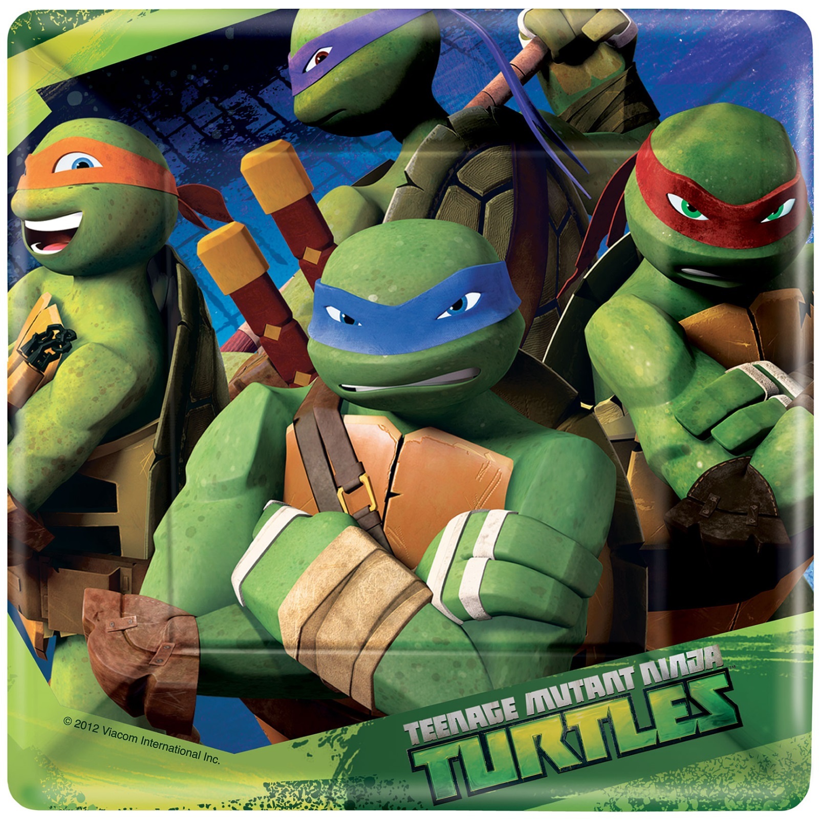 Teenage Mutant Ninja Turtles Small Paper Plates (Pack of 8)