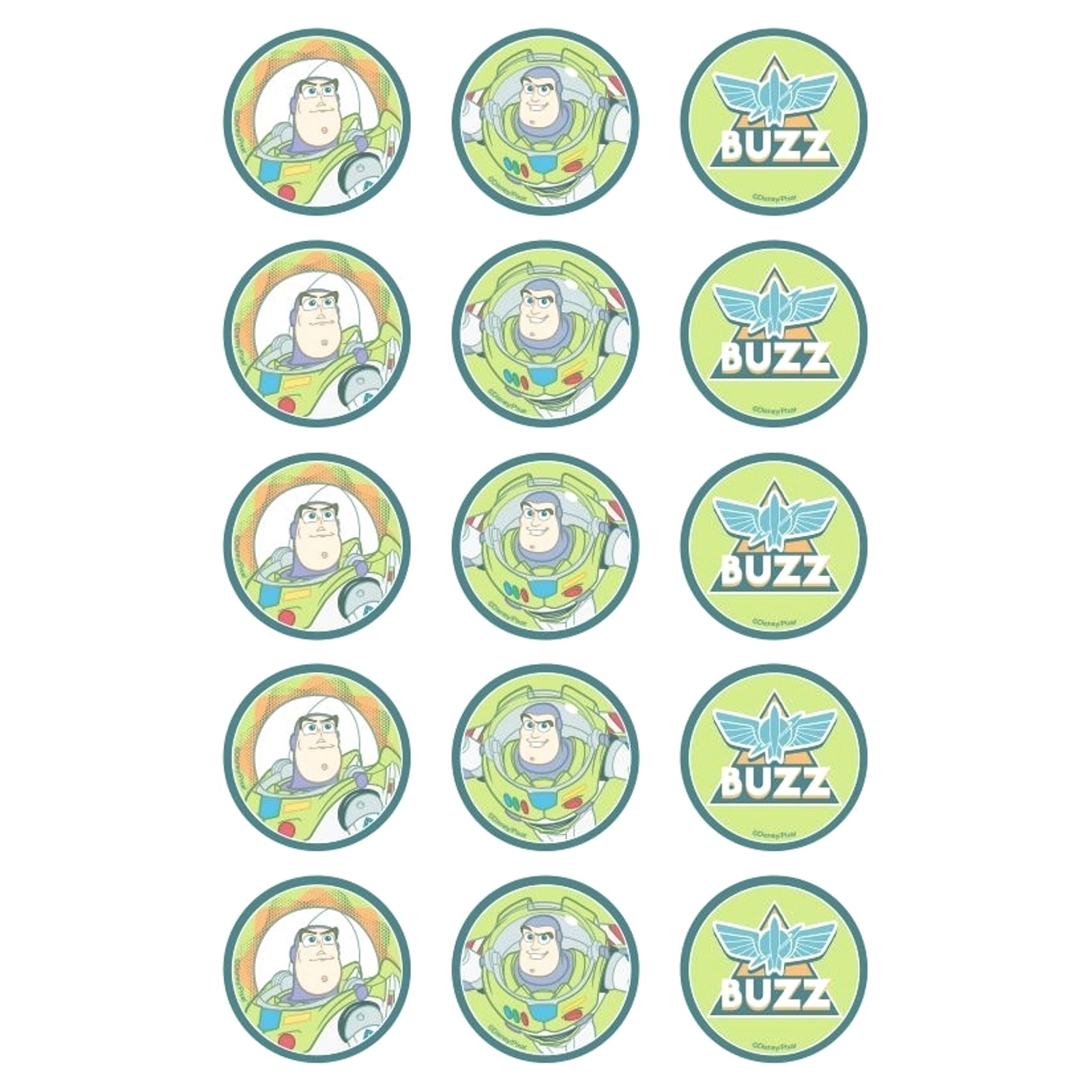Toy Story Edible Cupcake Decorations (Pack of 15)