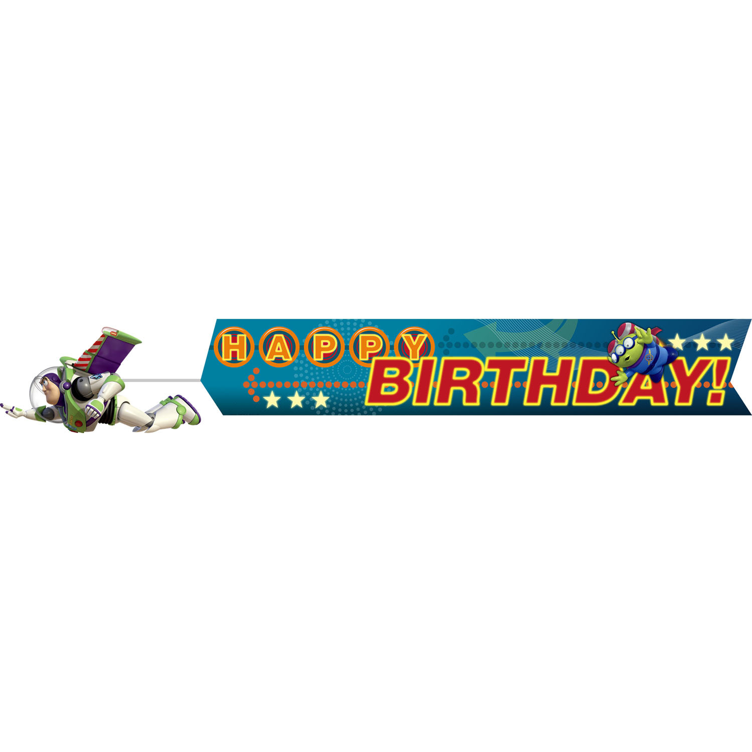 Toy Story Happy Birthday Banner