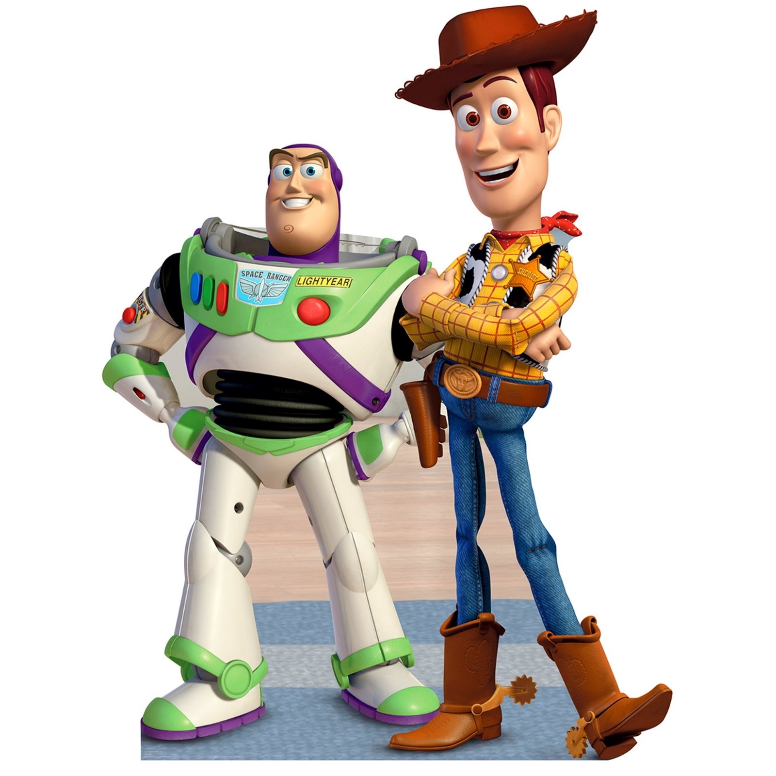 Toy Story Buzz and Woody Stand Up Photo Prop