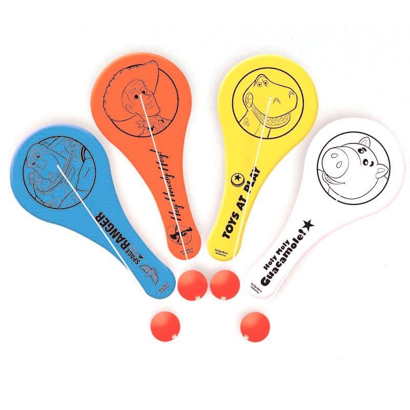 Toy Story Mini Paddleball Toys (Pack 12)