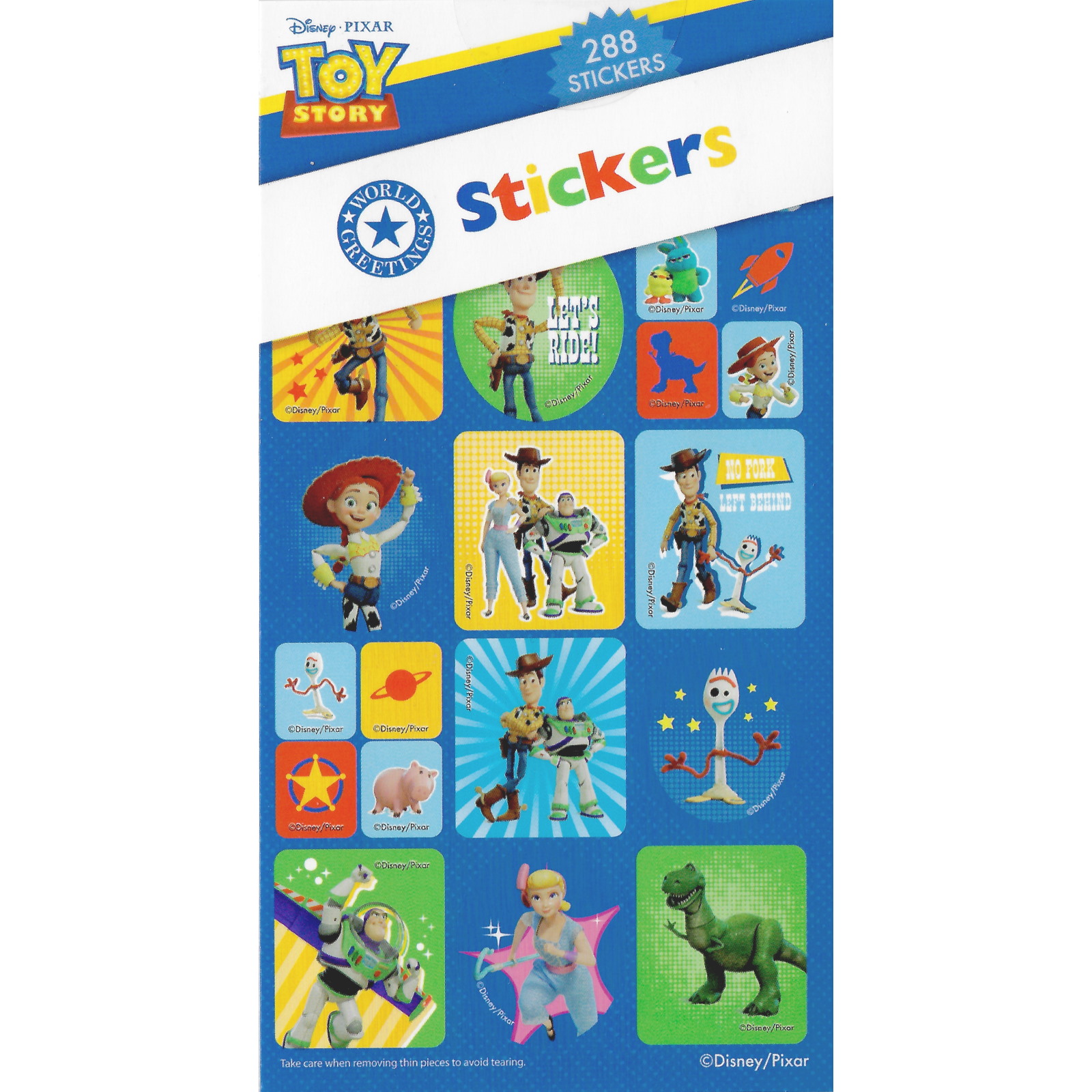 Toy Story Sticker Book (12 Sheets)