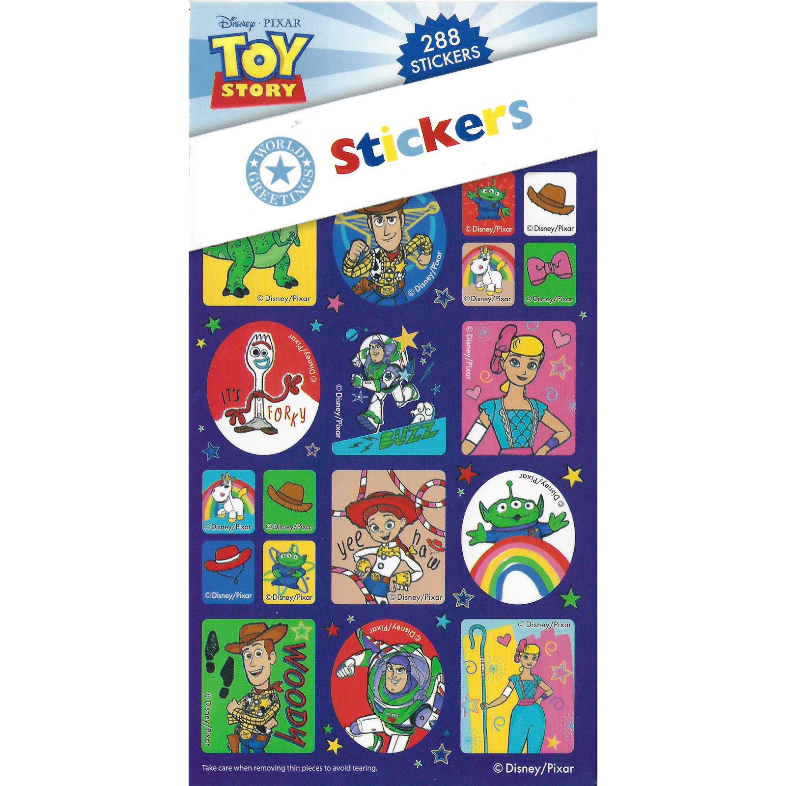 Toy Story Stickers (12 Sheets)