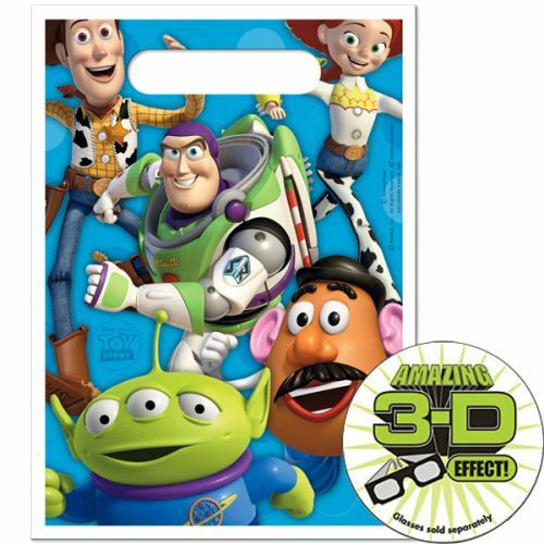 Toy Story 3 Lolly/Treat Bags (Pack of 8)