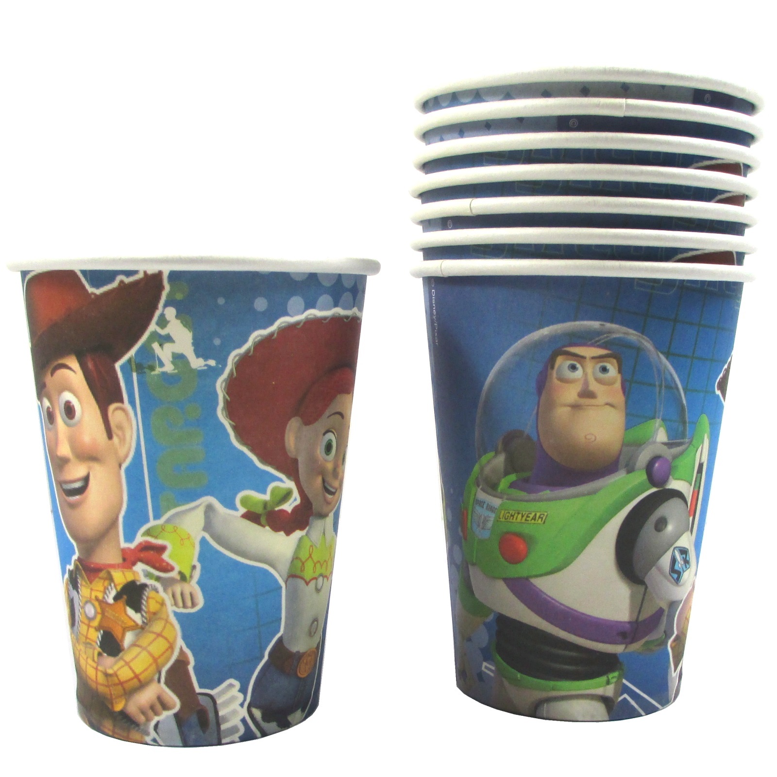 Toy Story Paper Cups (Pack of 8) | Toy Story | Boys and Girls Birthday ...