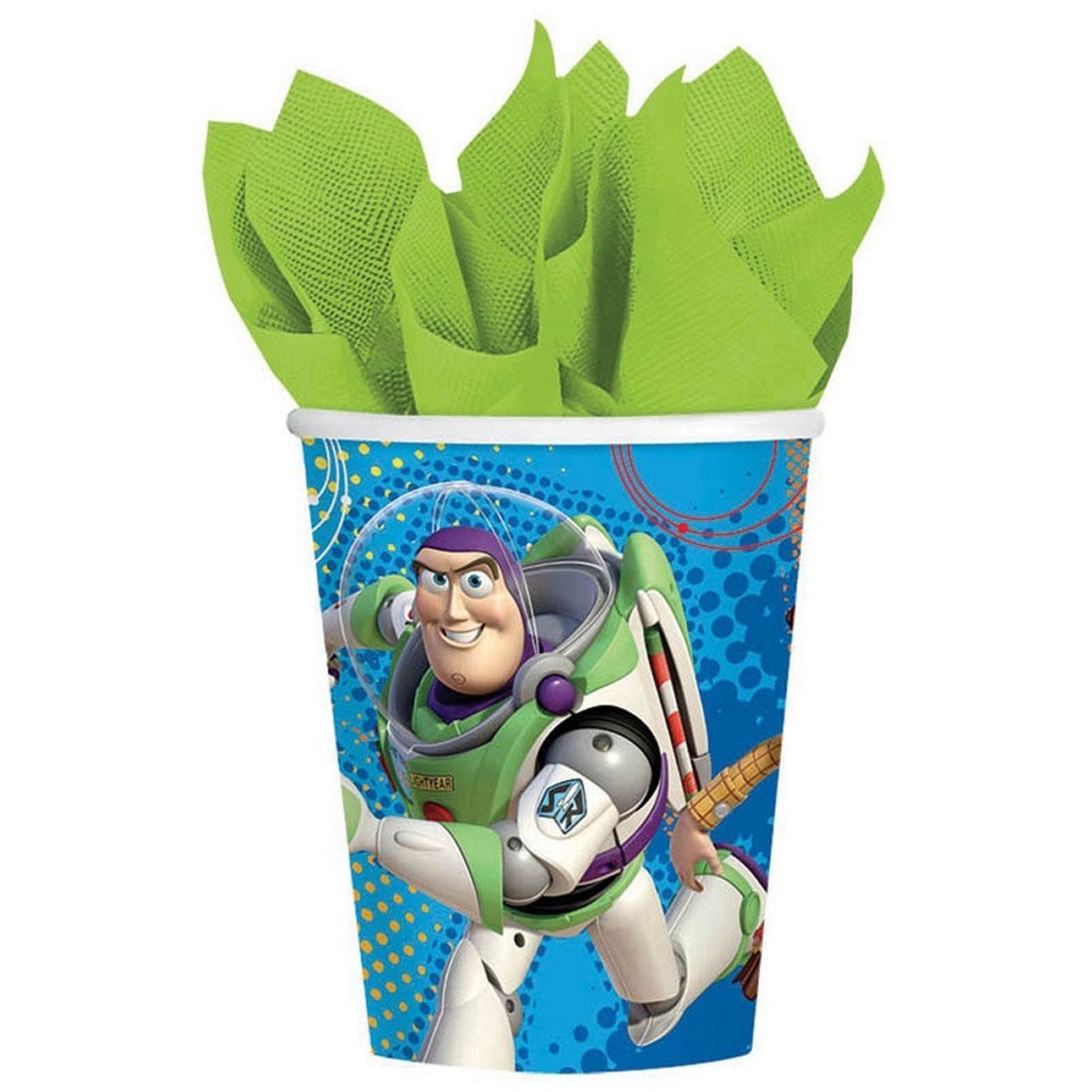 Toy Story Power Up Paper Cups (Pack of 8)