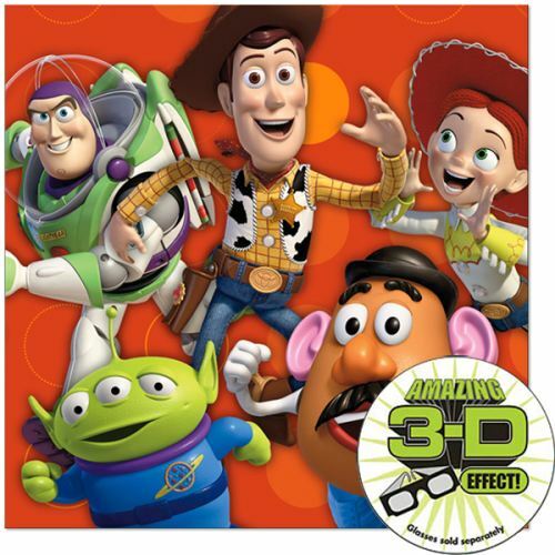 Toy Story 3 Large Napkins / Serviettes (Pack of 16)