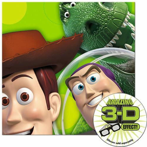 Toy Story 3 Small Napkins / Serviettes (Pack of 16)