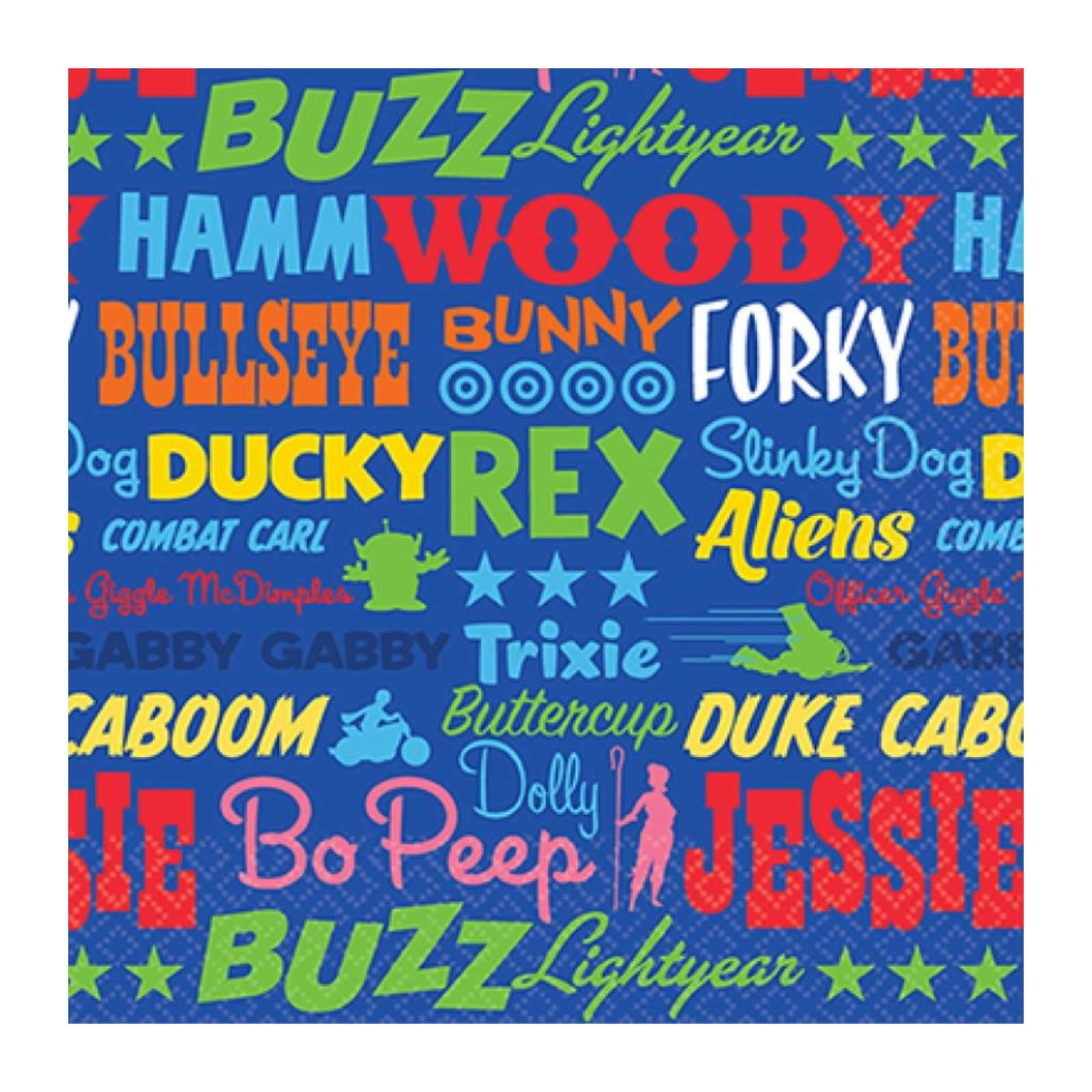 Toy Story 4 Small Napkins / Serviettes (Pack of 16)