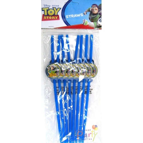 Toy Story Drinking Straws (Pack of 8)
