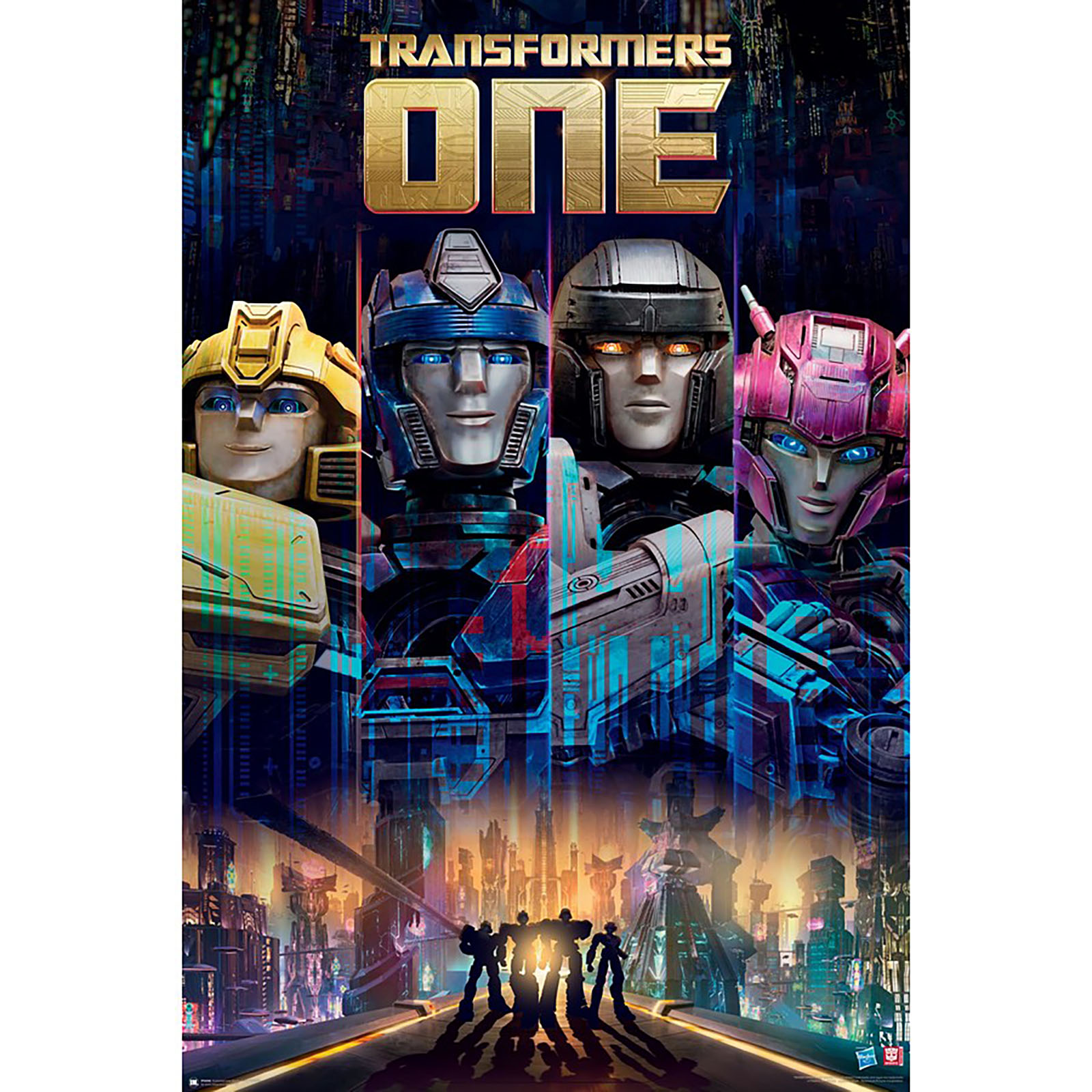 Transformers One City Poster