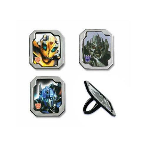 Transformers Cupcake Rings (Pack of 12)