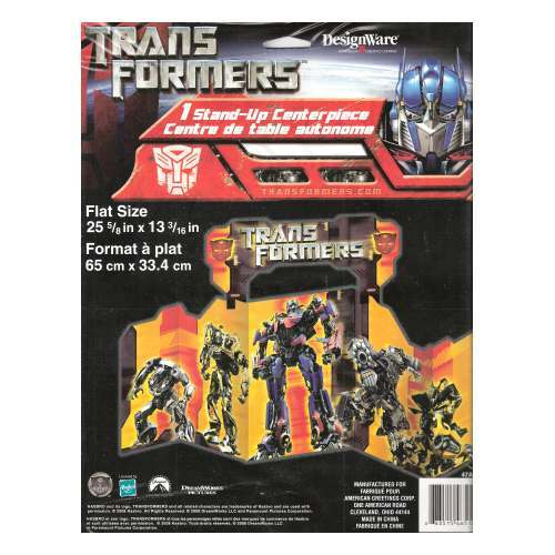 Transformers Party Centrepiece