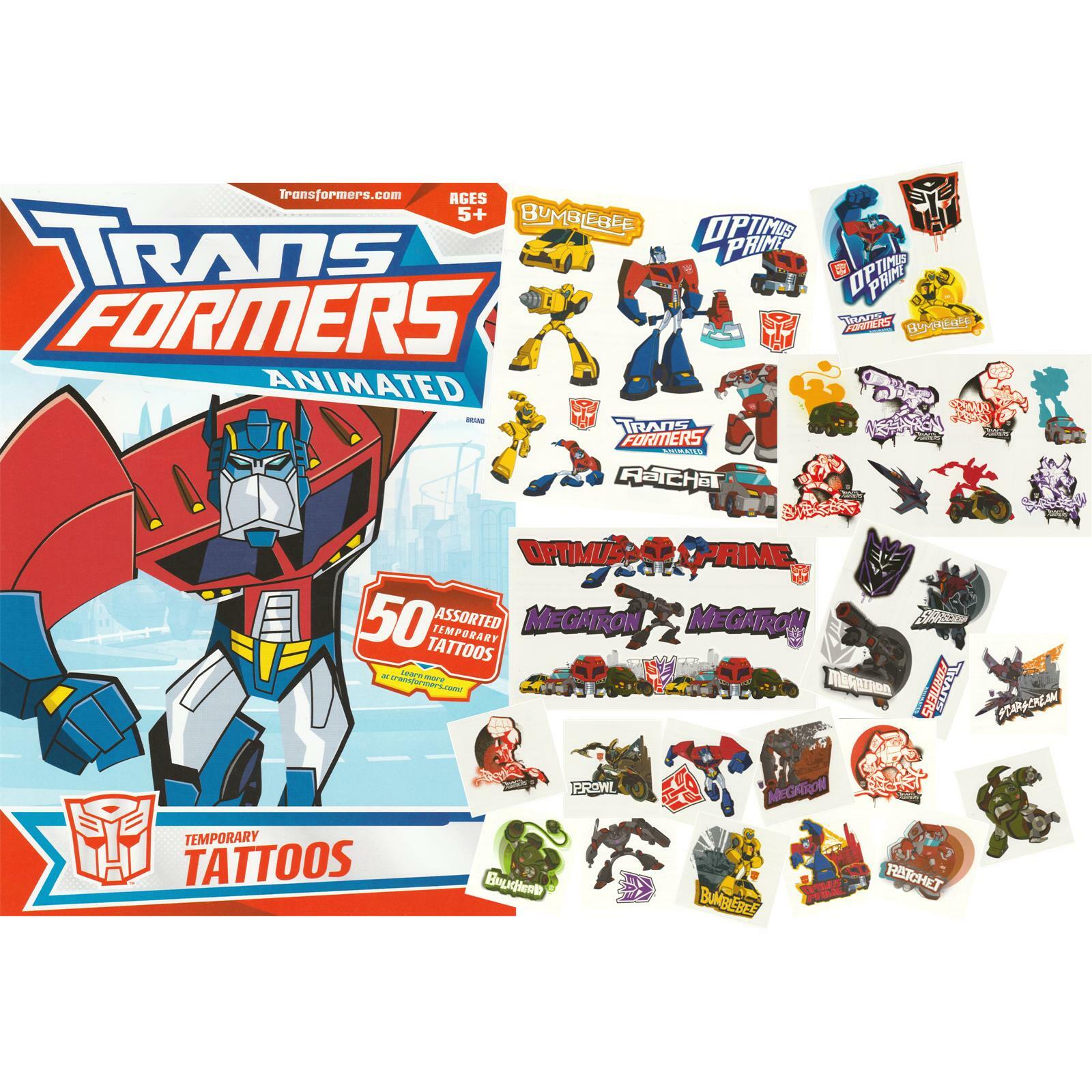 Transformers Tattoos (Pack of 50)