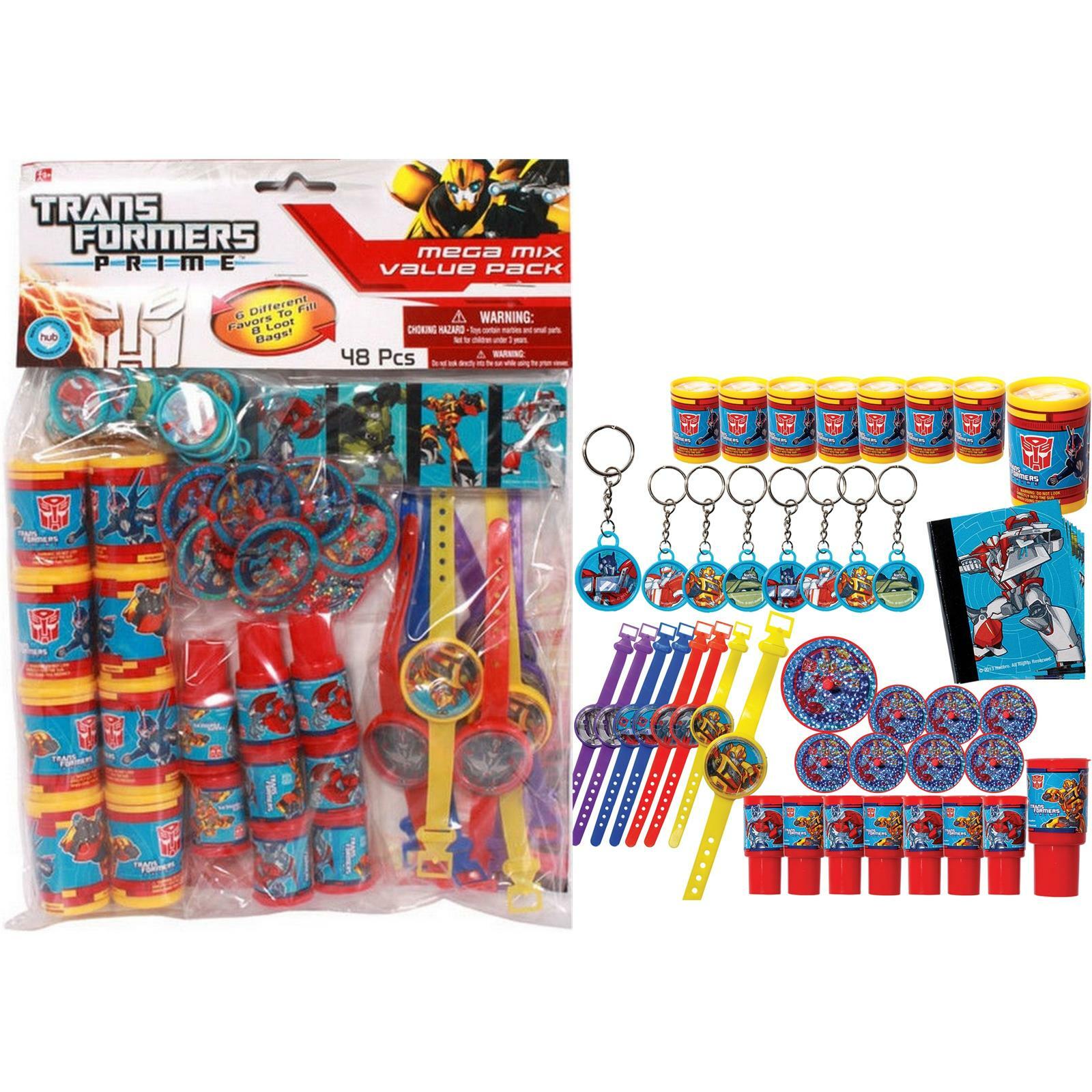 Transformers Prime Mega Value Favour Pack (48 Pieces)