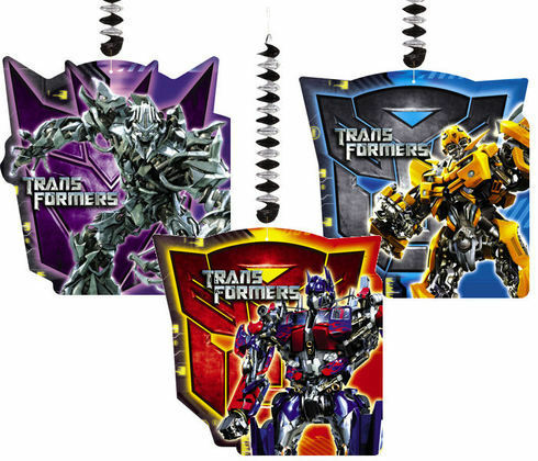 Transformers Dangling Decorations (Pack of 3)