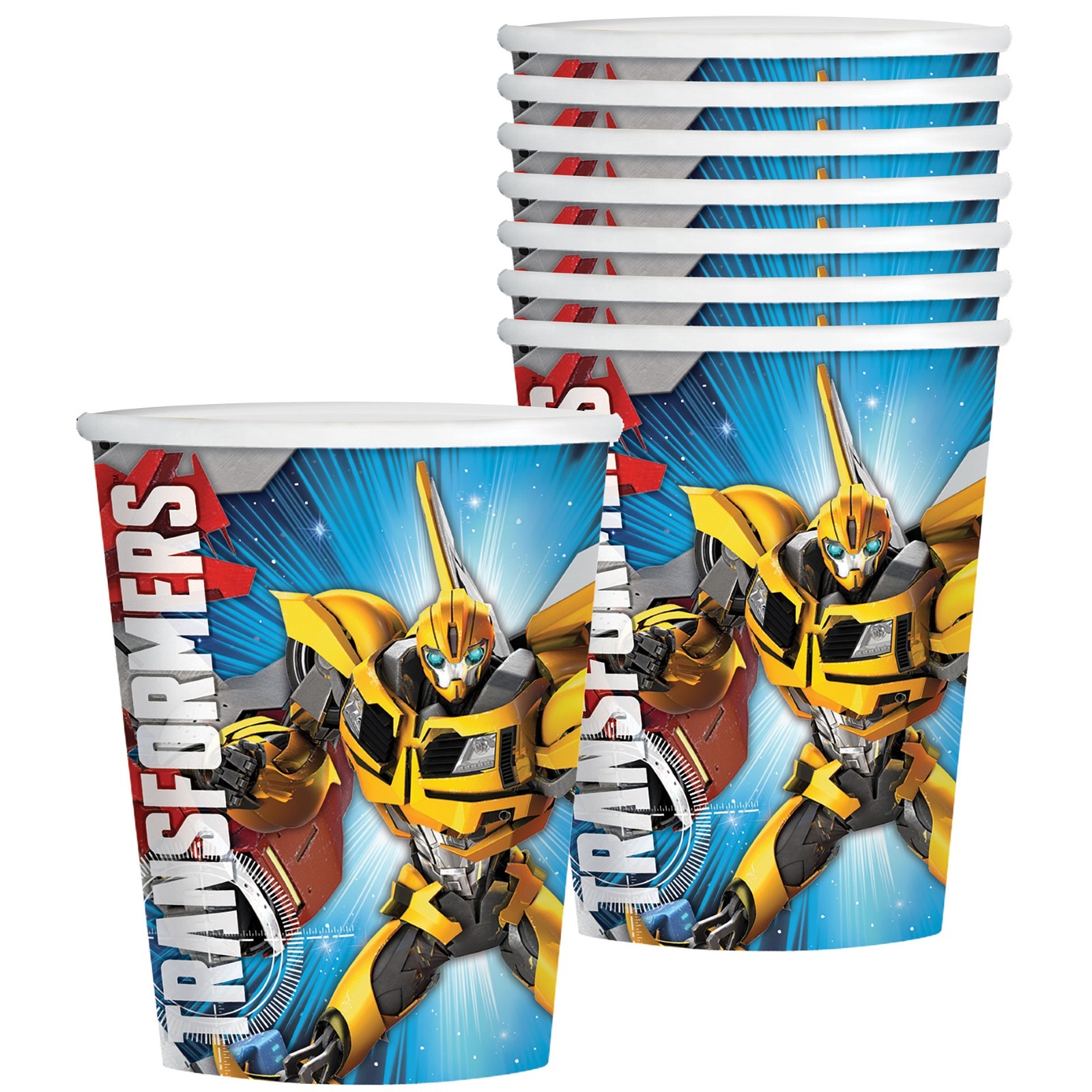 Transformers Paper Cups (Pack of 8)