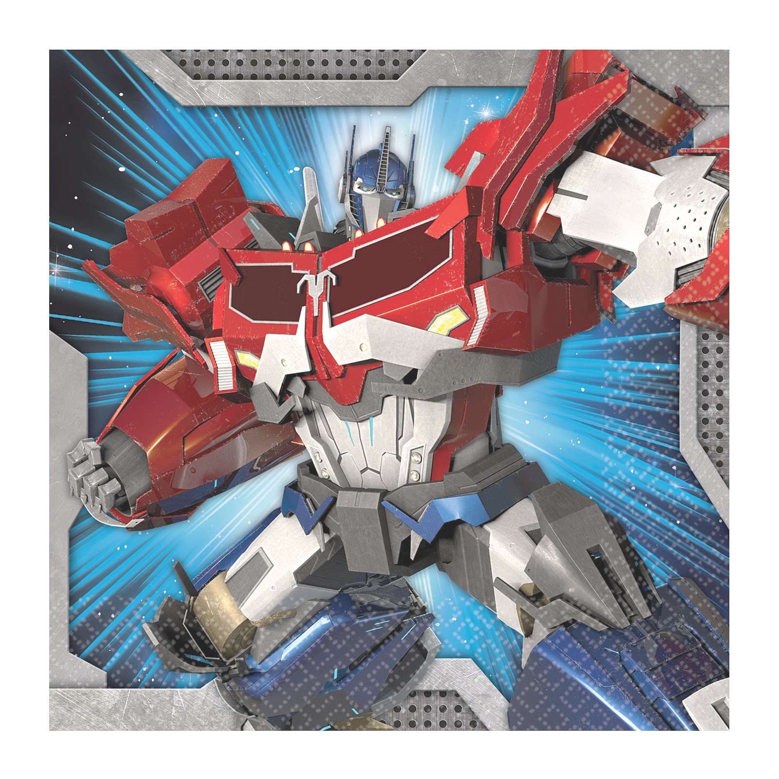 Transformers Small Napkins / Serviettes (Pack of 16)