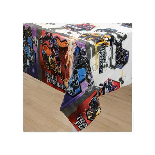 Transformers Plastic Tablecloth