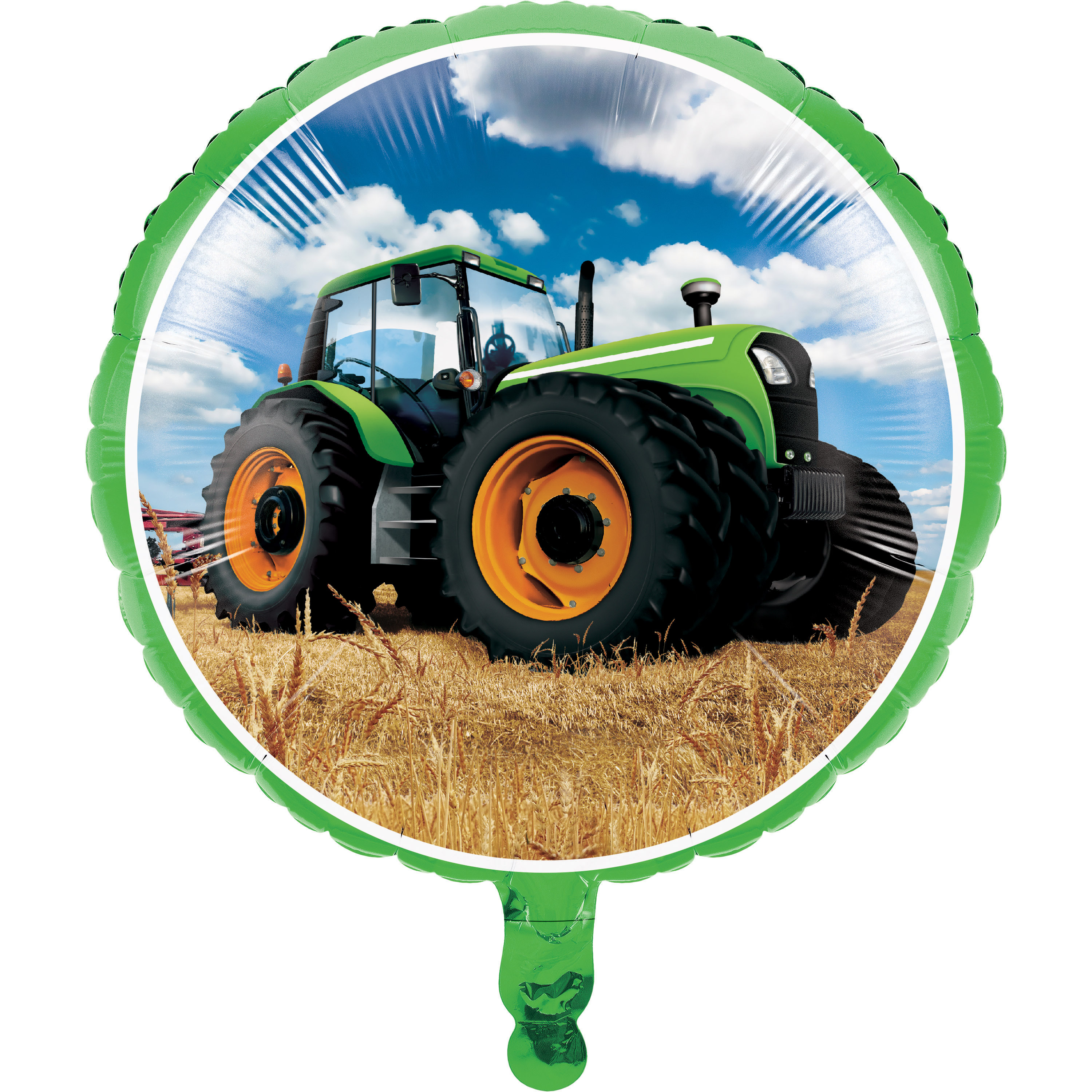 Tractor Time Helium Balloon